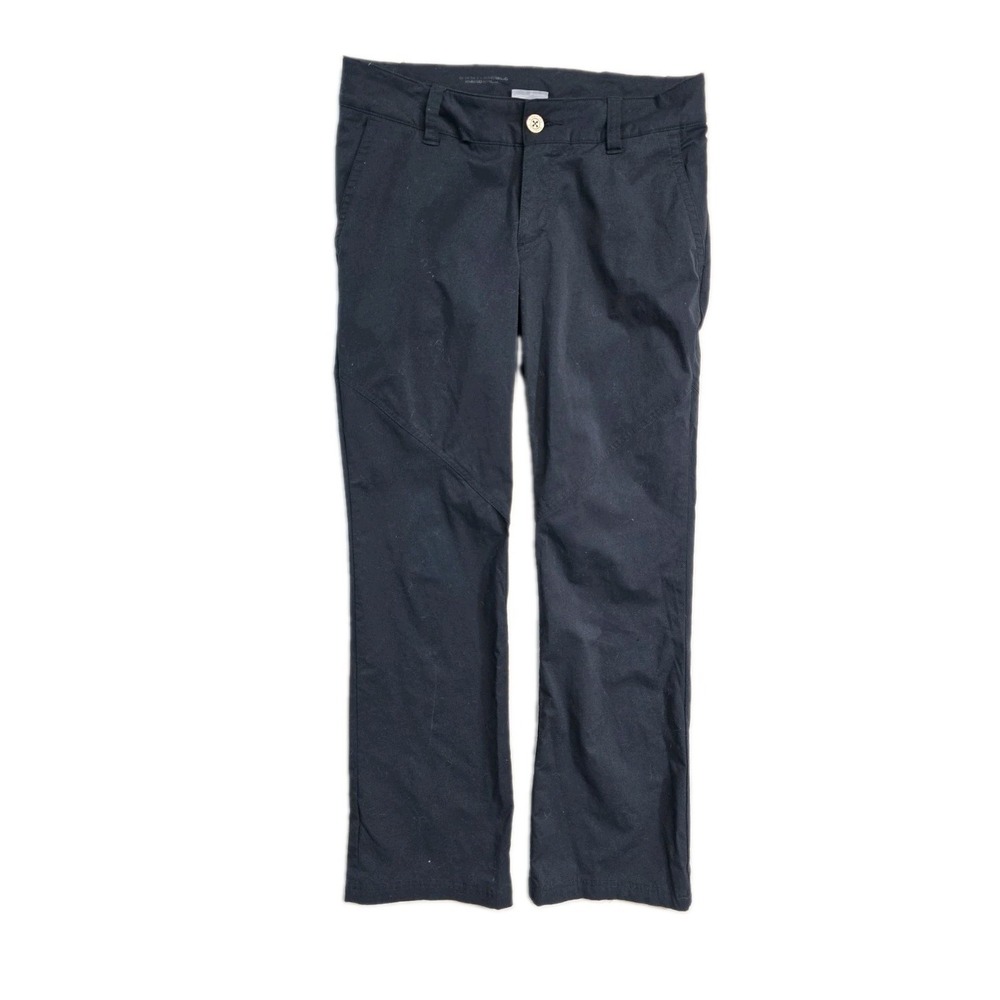 Columbia Women's Nylon  Pants Black  8 Outdoor Hiking